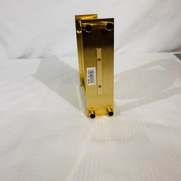 Bulova B1700 Grand Prix Floating Dial Mantel Clock Quartz - Picture 6 of 11